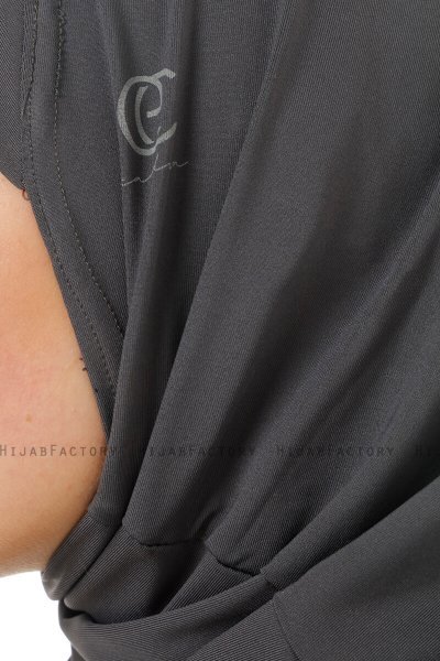 Micro Cross - Antrasitt One-Piece Hijab