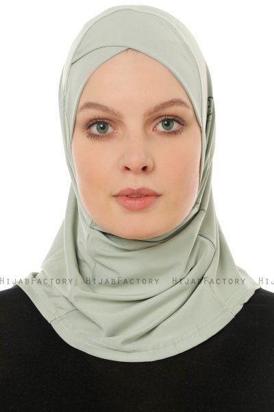 Micro Cross - Grønn One-Piece Hijab