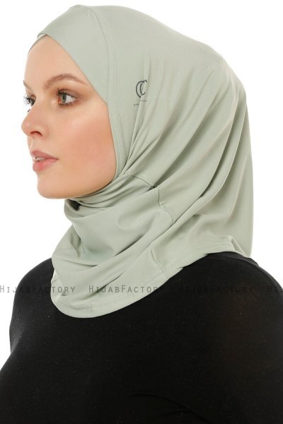 Micro Cross - Grønn One-Piece Hijab