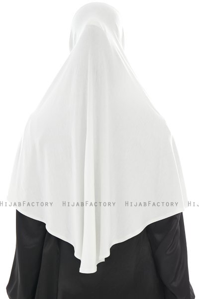 Ajda - Creme Hijab Med Glidelås