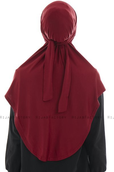 Sefa - Bordeaux One-Piece Al Amira Hijab