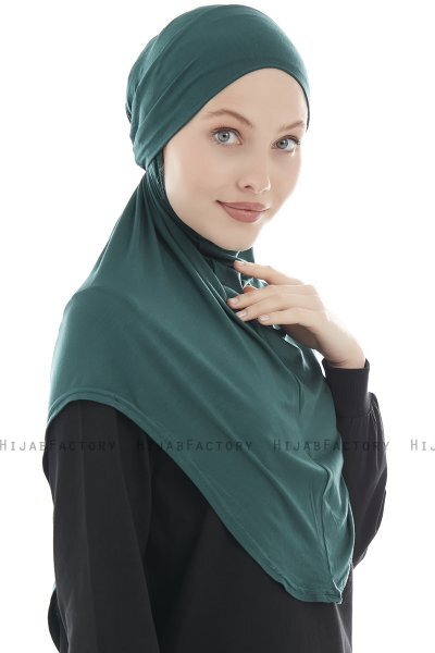 Sefa - Mørk Grønn One-Piece Al Amira Hijab
