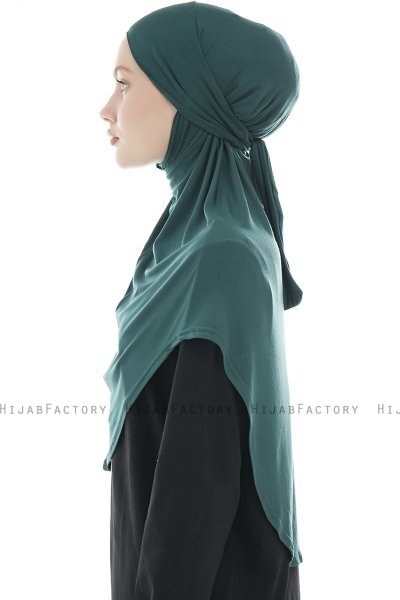 Sefa - Mørk Grønn One-Piece Al Amira Hijab