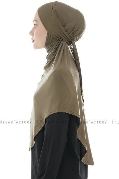 Sefa - Khaki One-Piece Al Amira Hijab