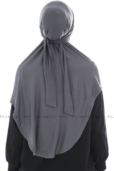 Sefa - Mørk Grå One-Piece Al Amira Hijab