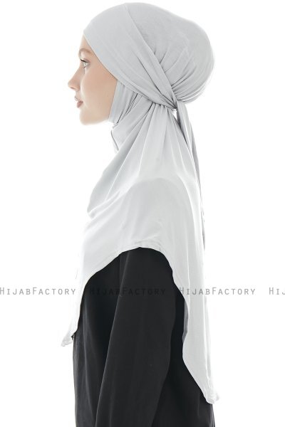 Sefa - Lysegrå One-Piece Al Amira Hijab