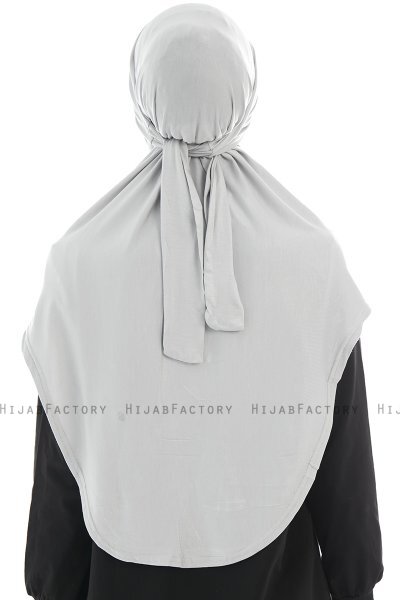 Sefa - Lysegrå One-Piece Al Amira Hijab