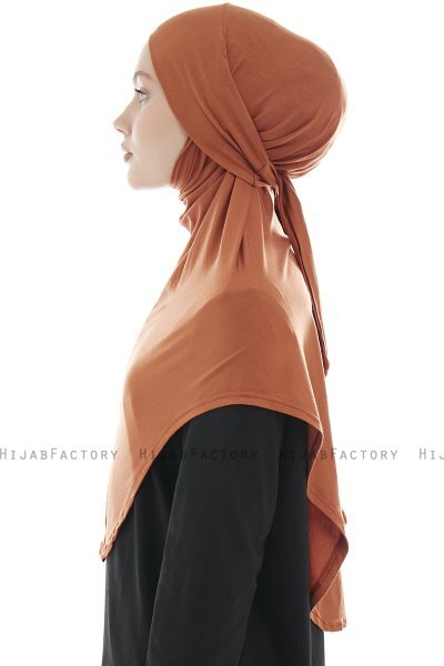 Sefa - Mursteinsrød One-Piece Al Amira Hijab