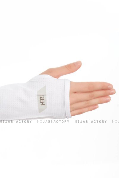 Bayda - Hvit Pro Sport Hijab Set