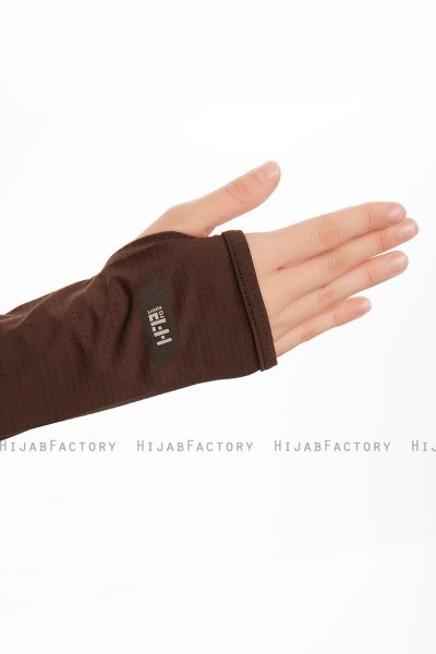 Bayda - Brun Pro Sport Hijab Set