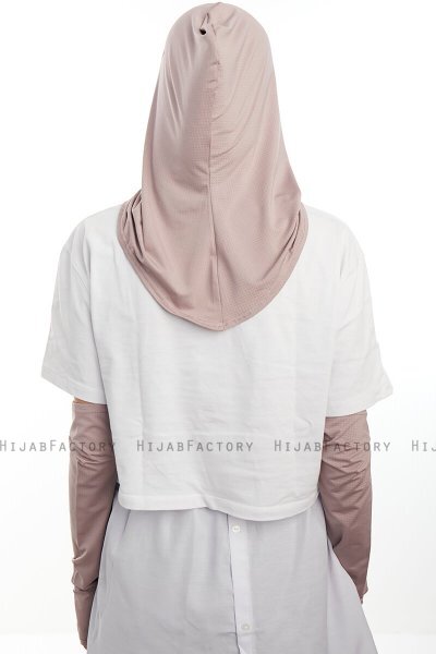 Bayda - Steingrå Pro Sport Hijab Set