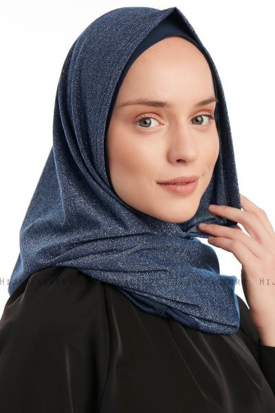 Taliah - Marineblå One Piece Hijab