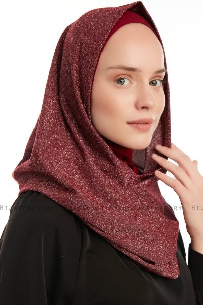 Taliah - Bordeaux One Piece Hijab