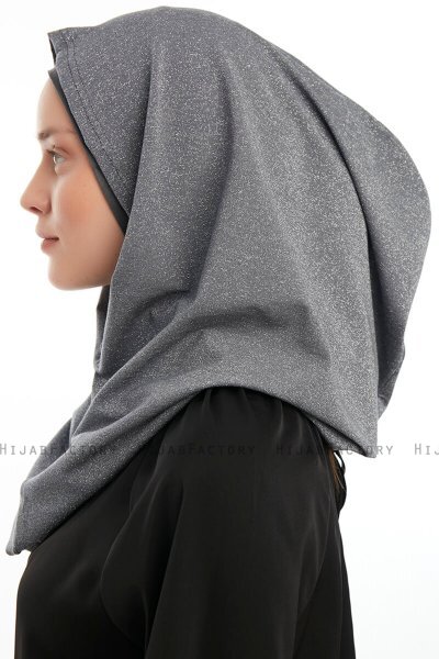 Taliah - Mørk Grå One Piece Hijab