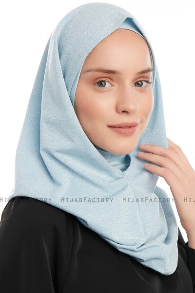 Taliah - Lyseblå One Piece Hijab