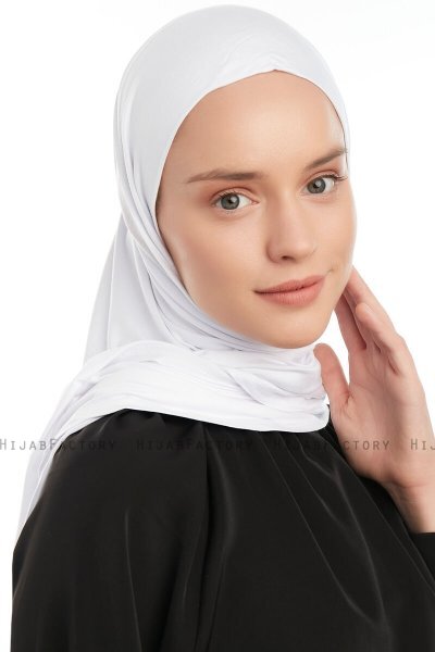 Vesile - Hvit One-Piece Hijab