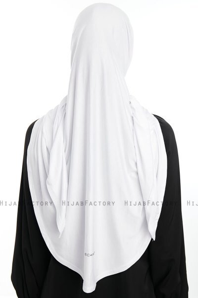 Vesile - Hvit One-Piece Hijab