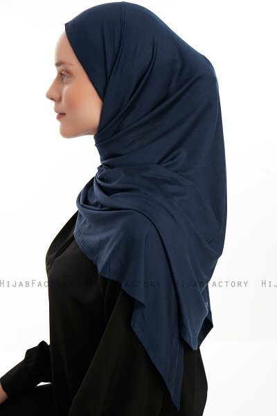 Vesile - Marineblå One-Piece Hijab