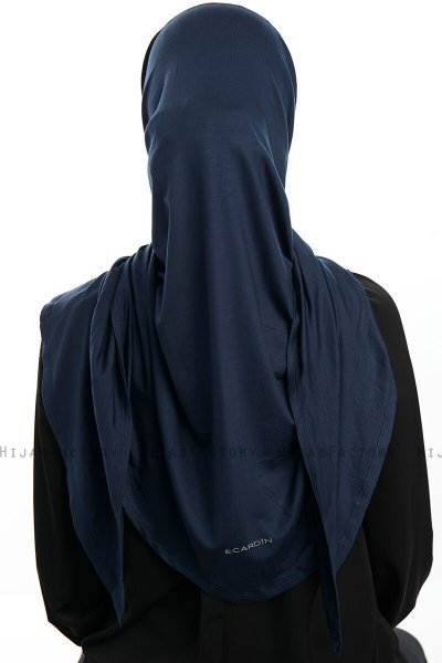 Vesile - Marineblå One-Piece Hijab