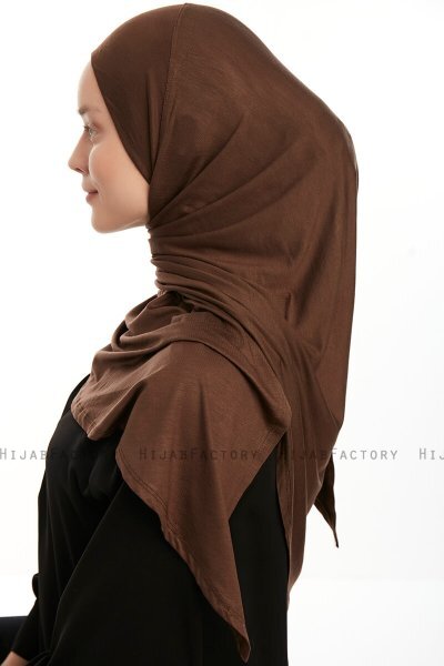 Vesile - Brun One-Piece Hijab