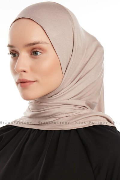 Vesile - Steingrå One-Piece Hijab