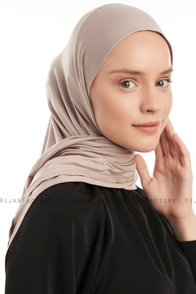 Vesile - Steingrå One-Piece Hijab