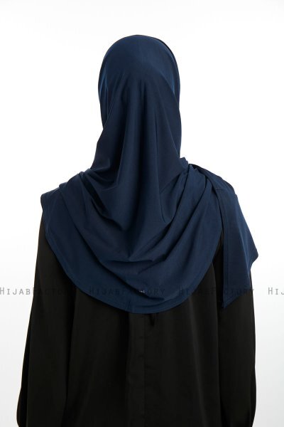 Nermin - Marineblå Sandy Scarfs Hijab
