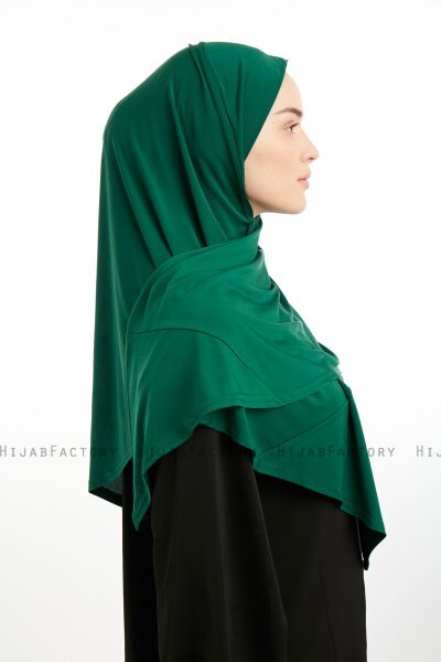 Nermin - Mørk Grønn Sandy Scarfs Hijab