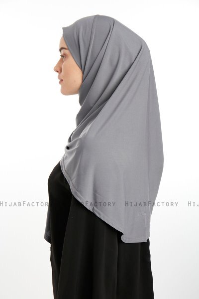 Nermin - Mørk Grå Sandy Scarfs Hijab