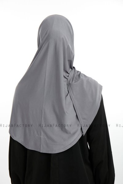 Nermin - Mørk Grå Sandy Scarfs Hijab