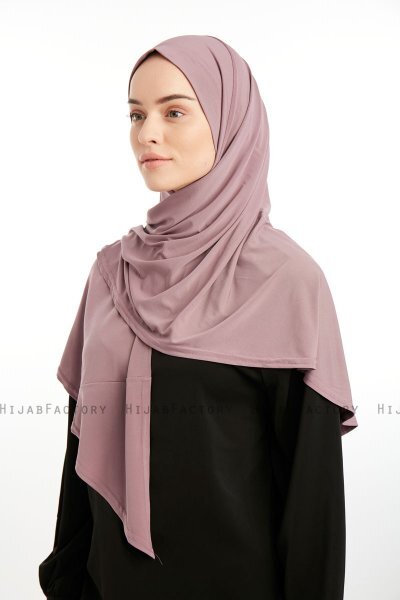 Nermin - Mørk Rosa Sandy Scarfs Hijab