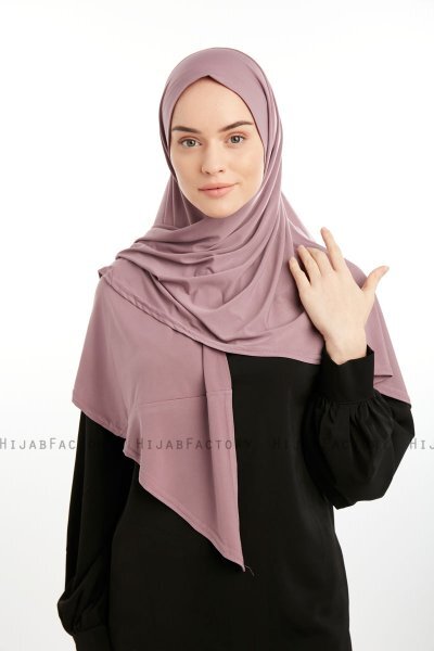 Nermin - Mørk Rosa Sandy Scarfs Hijab