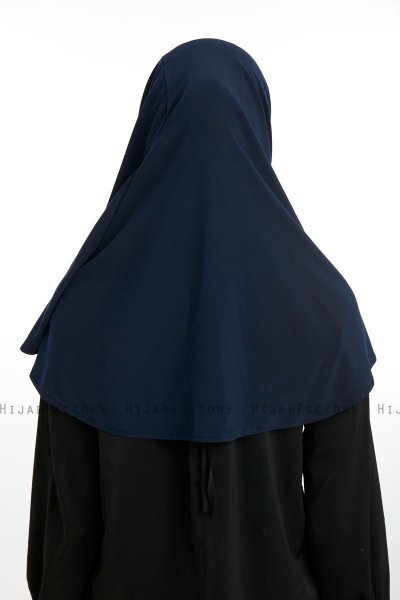 Ilay - Marineblå Sandy Turban Hijab