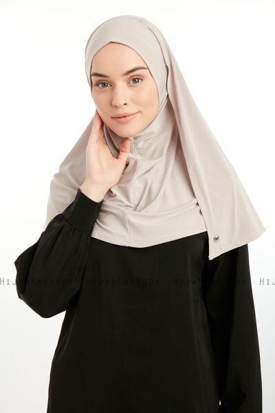 Ilay - Lys Taupe Sandy Turban Hijab