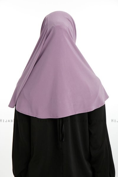 Ilay - Mørk Lilla Sandy Turban Hijab