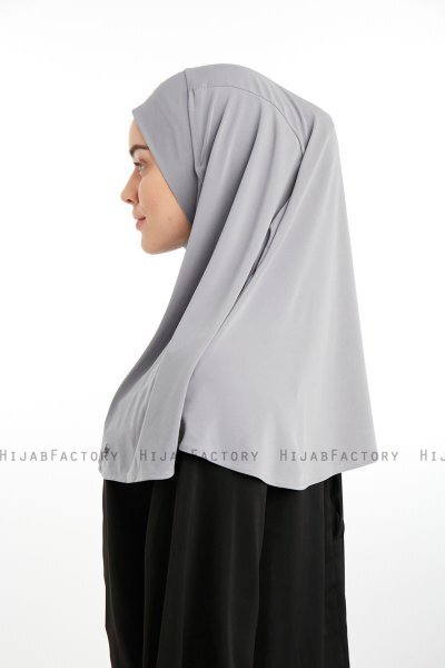 Ilay - Lysegrå Sandy Turban Hijab