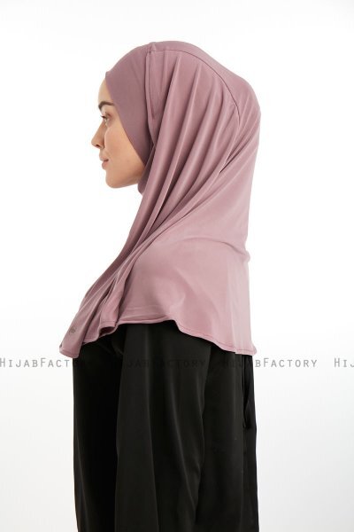 Ilay - Mørk Rosa Sandy Turban Hijab