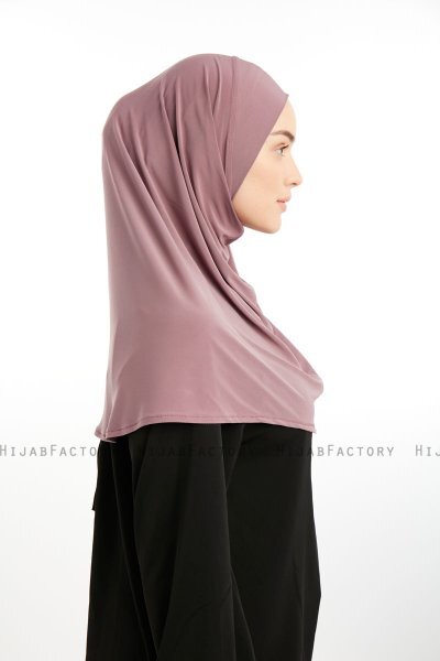 Ilay - Mørk Rosa Sandy Turban Hijab