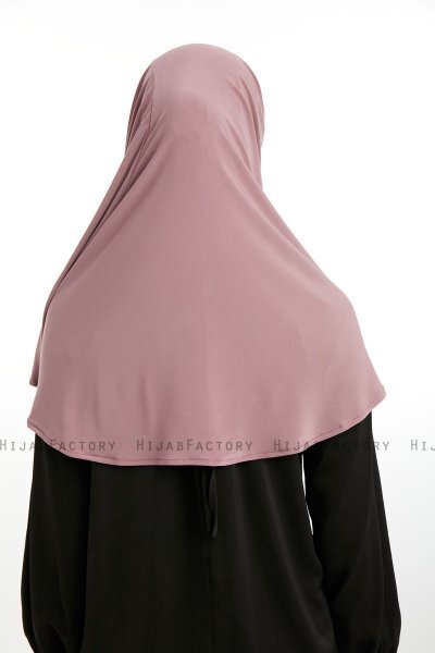 Ilay - Mørk Rosa Sandy Turban Hijab
