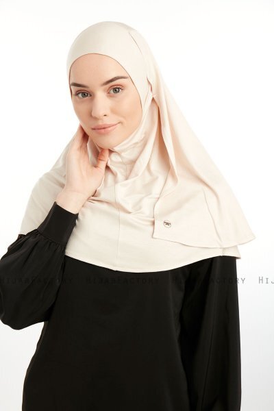 Feriha - Lys Taupe Viskose Turban Hijab
