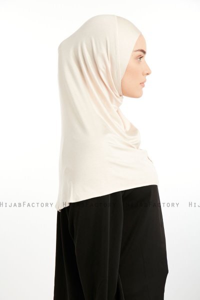 Feriha - Lys Taupe Viskose Turban Hijab