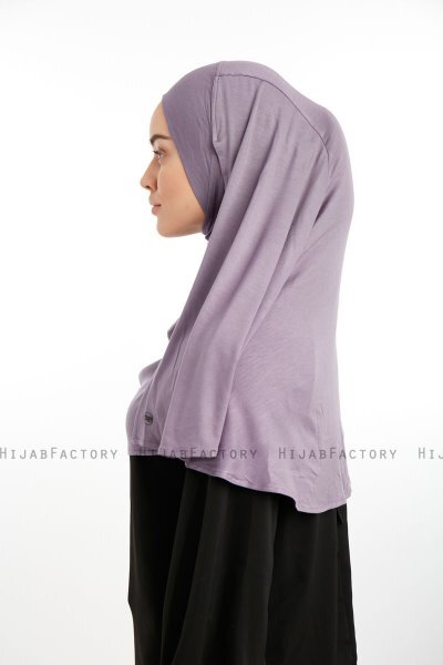Feriha - Mørk Lilla Viskose Turban Hijab