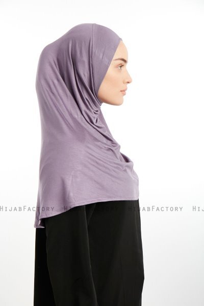 Feriha - Mørk Lilla Viskose Turban Hijab