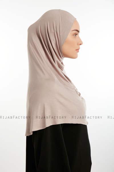 Feriha - Steingrå Viskose Turban Hijab