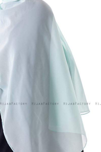 Hadise - Lysegrønn Chiffon Hijab