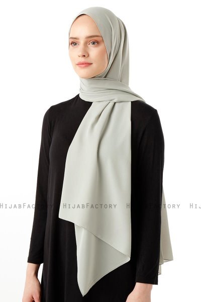 Hadise - Grønn Chiffon Hijab