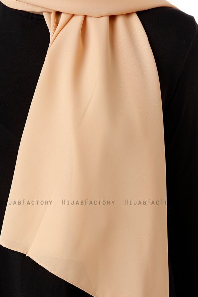 Hadise - Lys Sennepsgul Chiffon Hijab