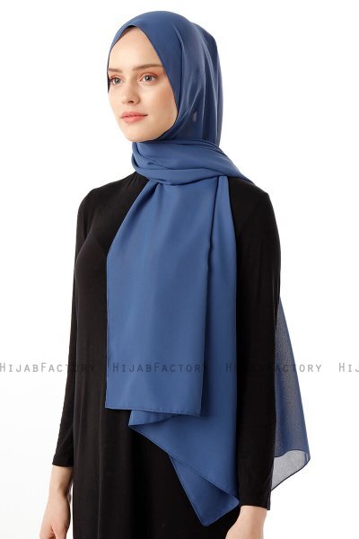 Hadise - Petrol Chiffon Hijab