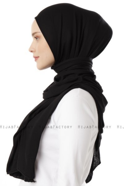Neylan - Svart Basic Jersey Hijab
