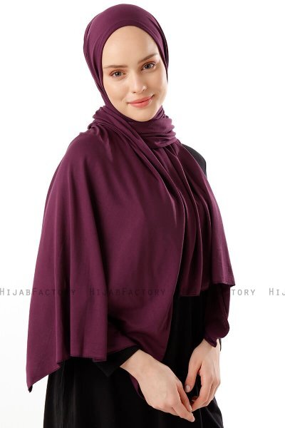 Neylan - Plomme Basic Jersey Hijab
